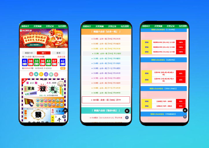 【首发】运营版韩国六合图库源码/49图库源码/香港/新澳门/资料库程序/采集修复+后台新增广告位
