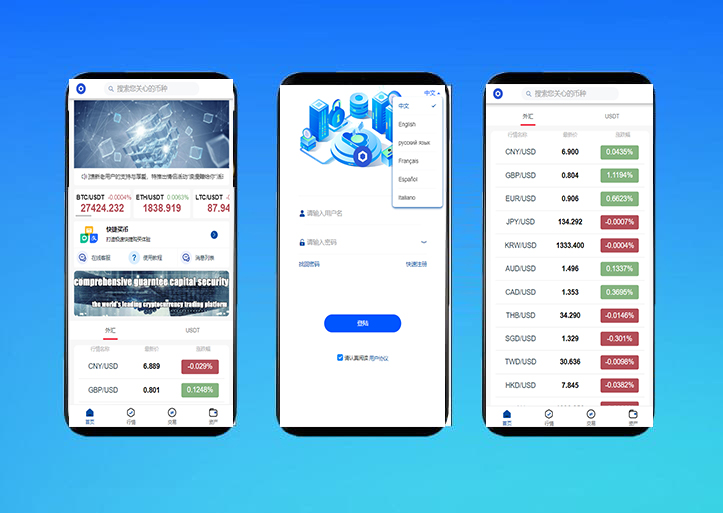 【海外多语言微交易源码】新版微交易微盘系统/外汇期货贵金属虚拟币微盘源码